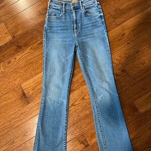 Mother The Hustler Ankle Fray in size 25 color Layover